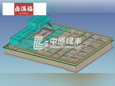 眾匯食品2000m3/d屠宰雞廢水處理工程